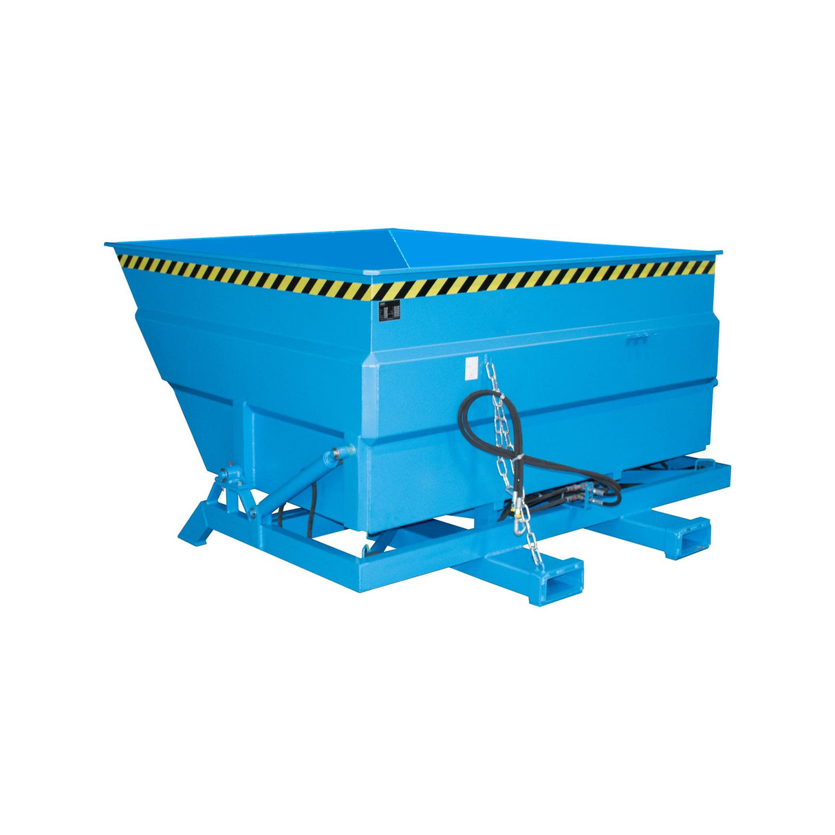 BAUER Südlohn Kippbehälter Typ BKC-H 300 RAL 5012 Lichtblau - Art.-Nr. 4456-04-0000-3