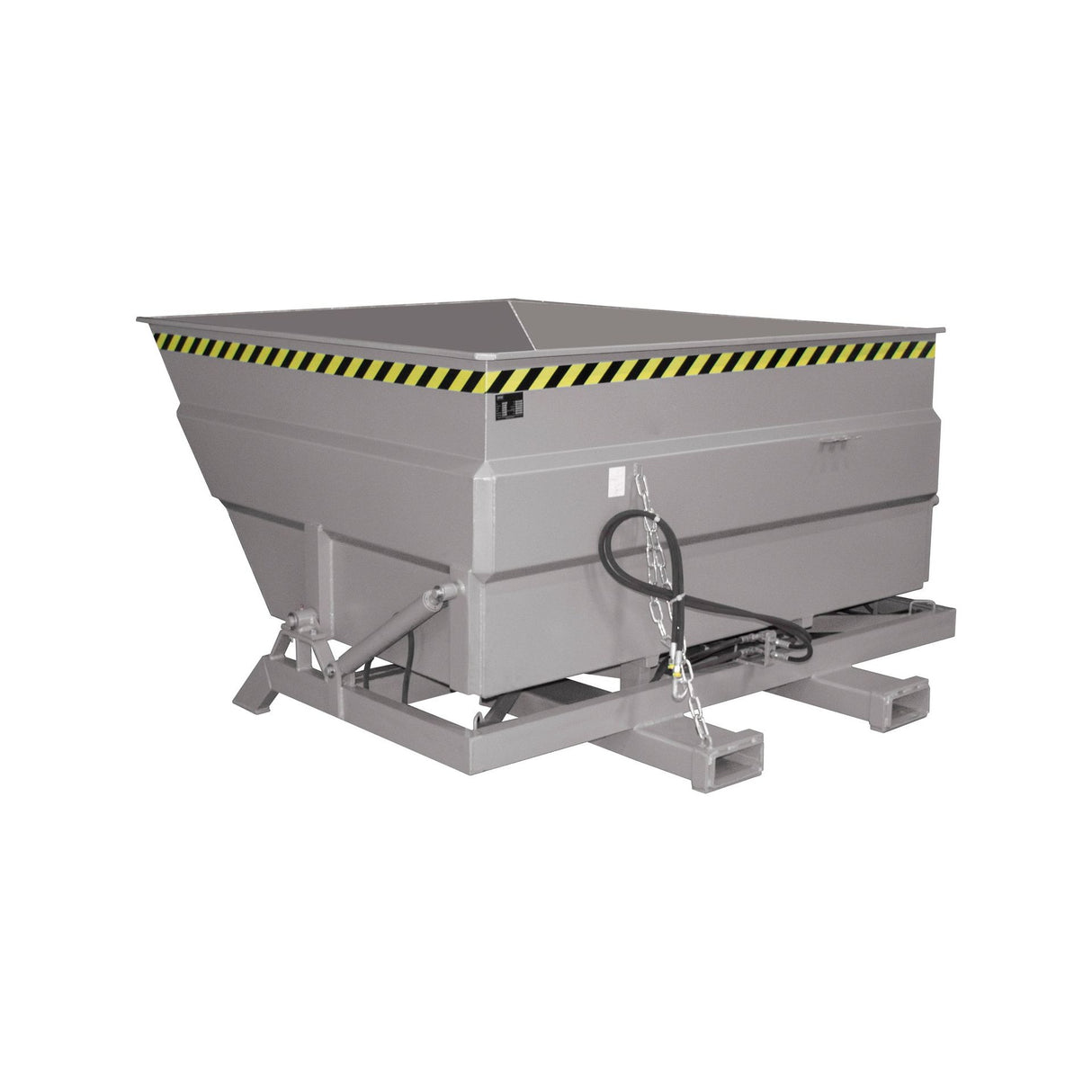 BAUER Südlohn Kippbehälter Typ BKC-H 300 RAL 7005 Mausgrau - Art.-Nr. 4456-04-0000-5