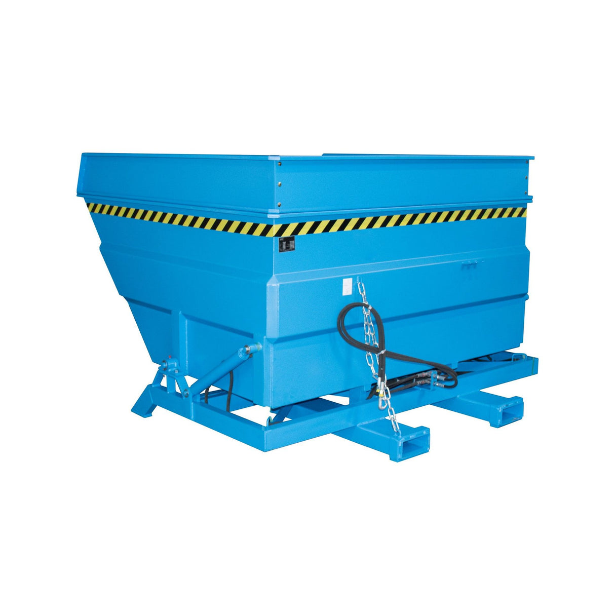 BAUER Südlohn Kippbehälter Typ BKC-H 400 RAL 5012 Lichtblau - Art.-Nr. 4456-05-0000-3