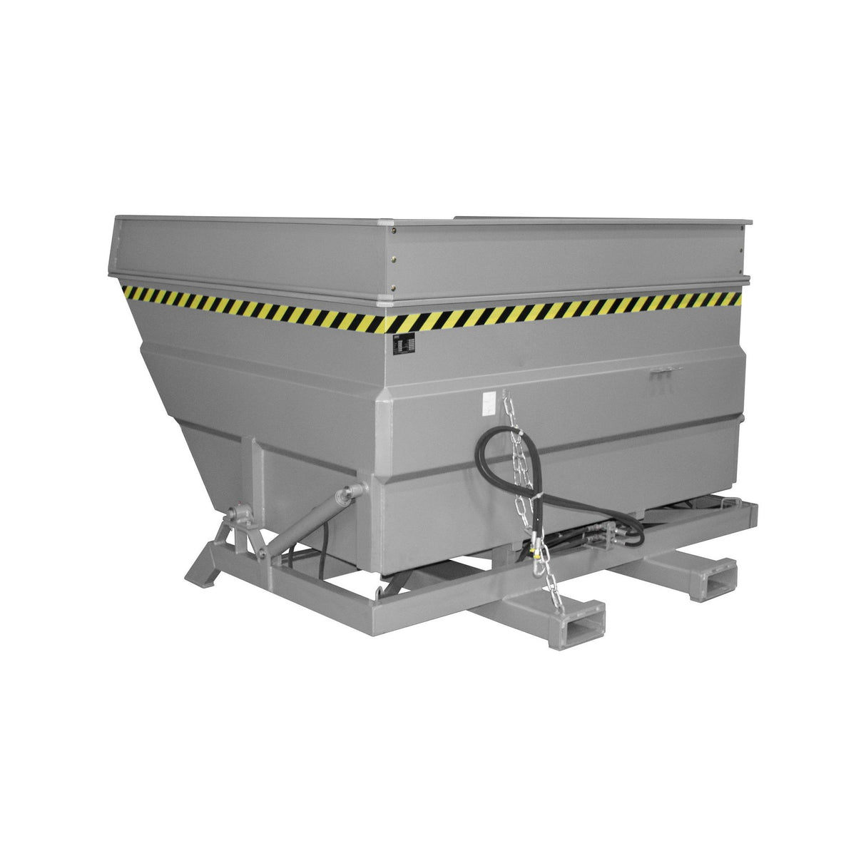 BAUER Südlohn Kippbehälter Typ BKC-H 400 RAL 7005 Mausgrau - Art.-Nr. 4456-05-0000-5