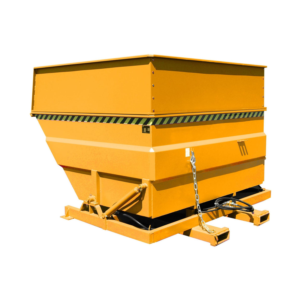 BAUER Südlohn Kippbehälter Typ BKC-H 500 RAL 2000 Gelborange - Art.-Nr. 4456-06-0000-1