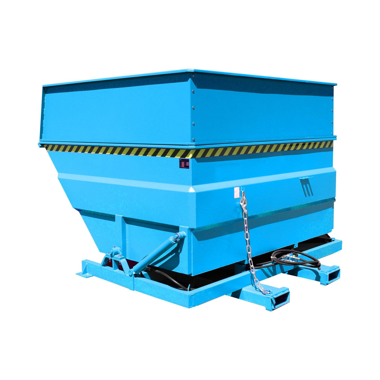 BAUER Südlohn Kippbehälter Typ BKC-H 500 RAL 5012 Lichtblau - Art.-Nr. 4456-06-0000-3