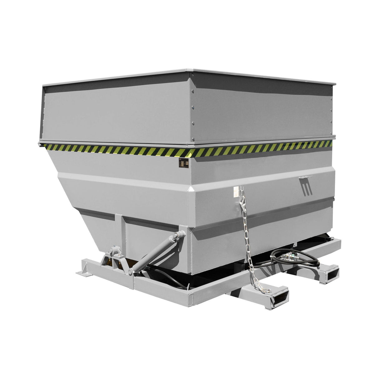 BAUER Südlohn Kippbehälter Typ BKC-H 500 RAL 7005 Mausgrau - Art.-Nr. 4456-06-0000-5