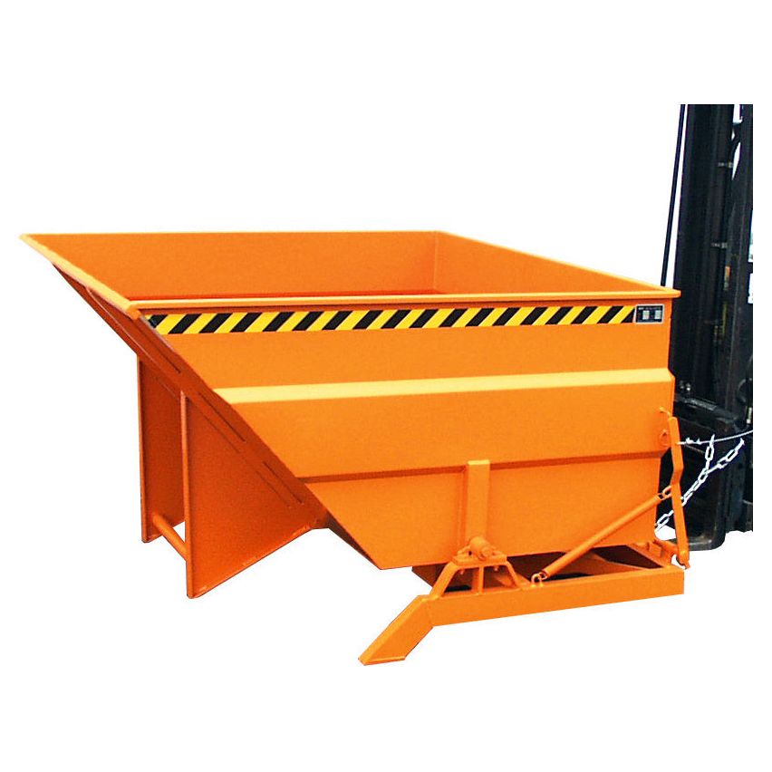 BAUER Südlohn Kippbehälter Typ BKC 200 RAL 2000 Gelborange - Art.-Nr. 4456-14-0000-1