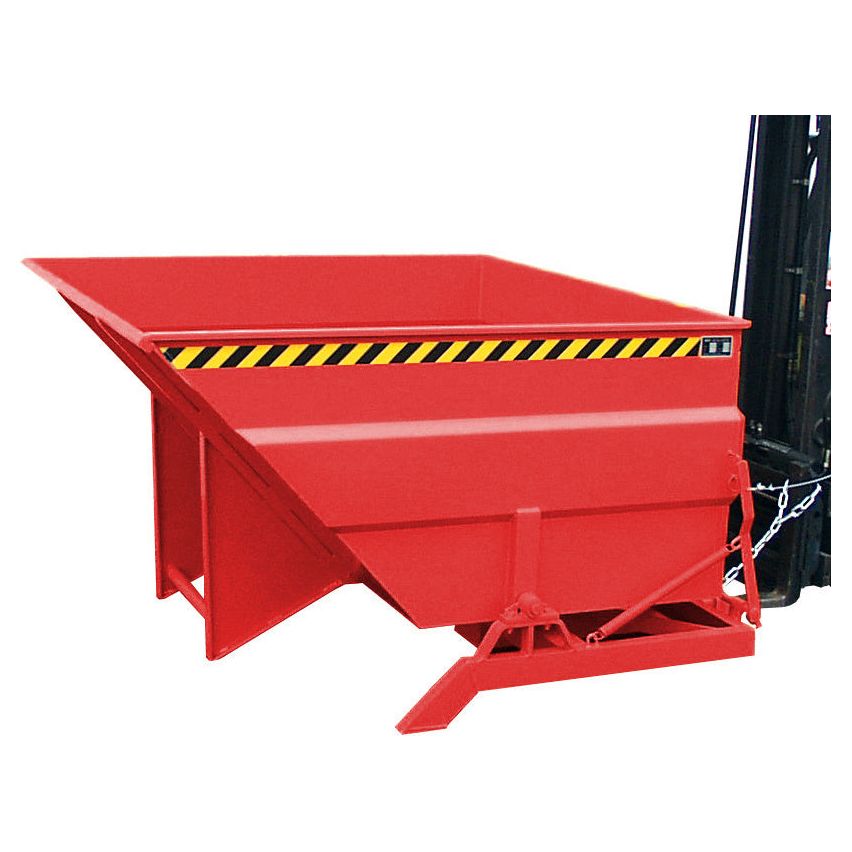 BAUER Südlohn Kippbehälter Typ BKC 200 RAL 3000 Feuerrot - Art.-Nr. 4456-14-0000-2