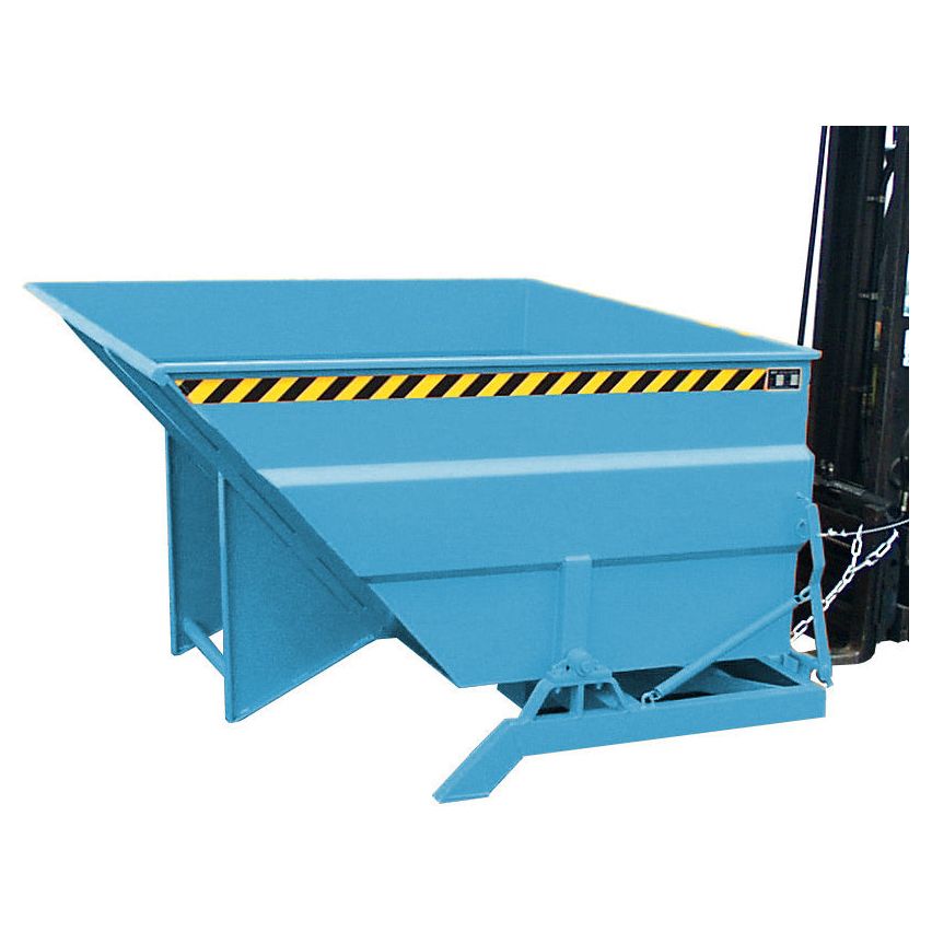 BAUER Südlohn Kippbehälter Typ BKC 200 RAL 5012 Lichtblau - Art.-Nr. 4456-14-0000-3