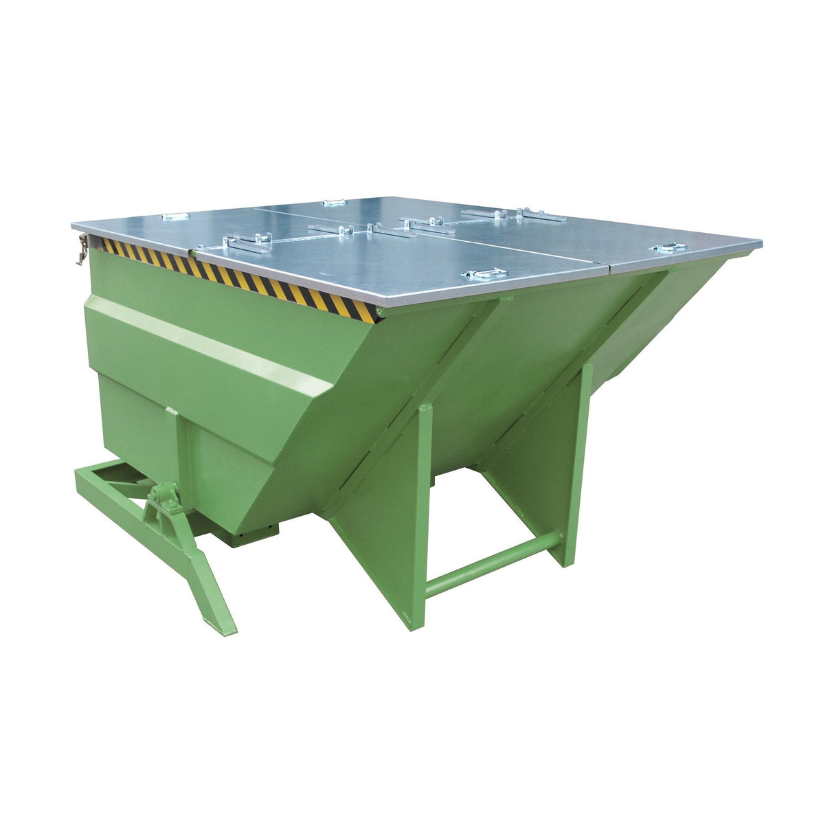 BAUER Südlohn Kippbehälter Typ BKC 200 RAL 6011 Resedagrün - Art.-Nr. 4456-14-0000-4