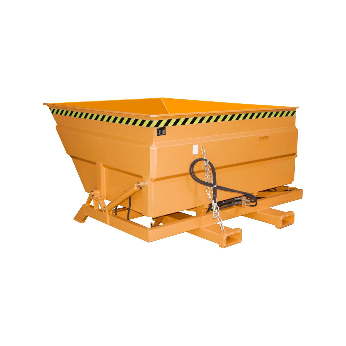 BAUER Südlohn Kippbehälter Typ BKC-H 200 RAL 2000 Gelborange - Art.-Nr. 4456-16-0000-1