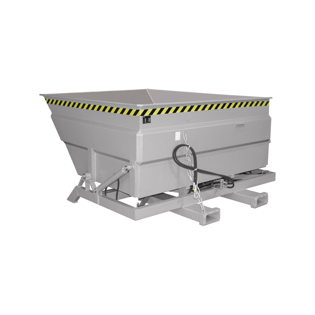 BAUER Südlohn Kippbehälter Typ BKC-H 200 RAL 7005 Mausgrau - Art.-Nr. 4456-16-0000-5