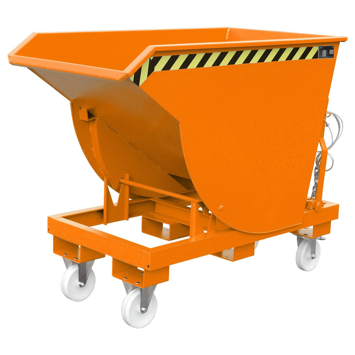 BAUER Südlohn Kippbehälter Typ BKM 50 RAL 2000 Gelborange - Art.-Nr. 4460-02-0000-1