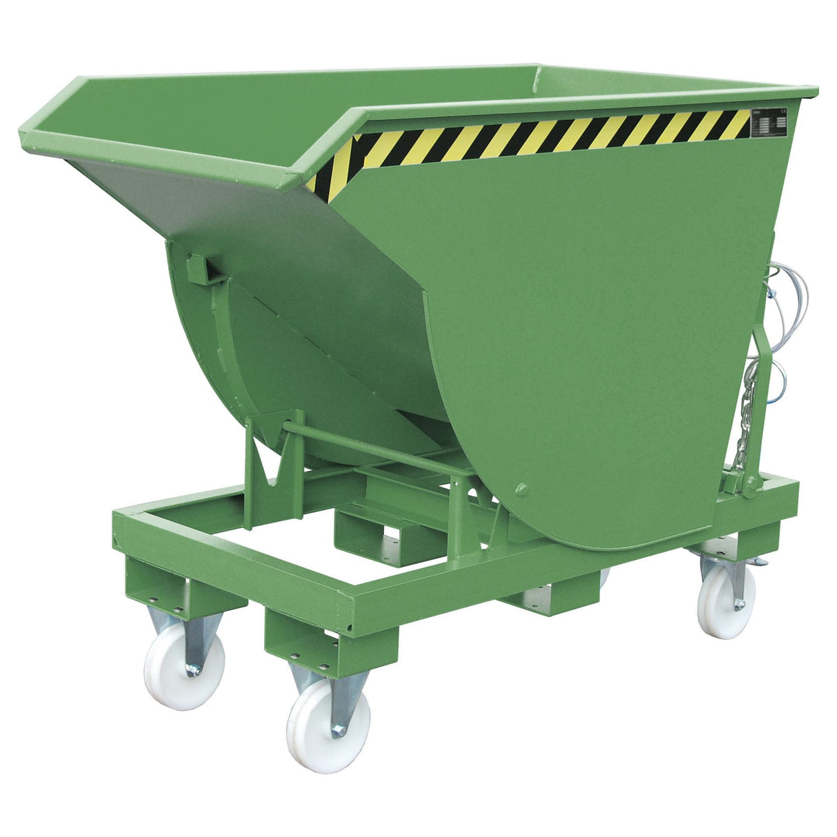 BAUER Südlohn Kippbehälter Typ BKM 50 RAL 6011 Resedagrün - Art.-Nr. 4460-02-0000-4