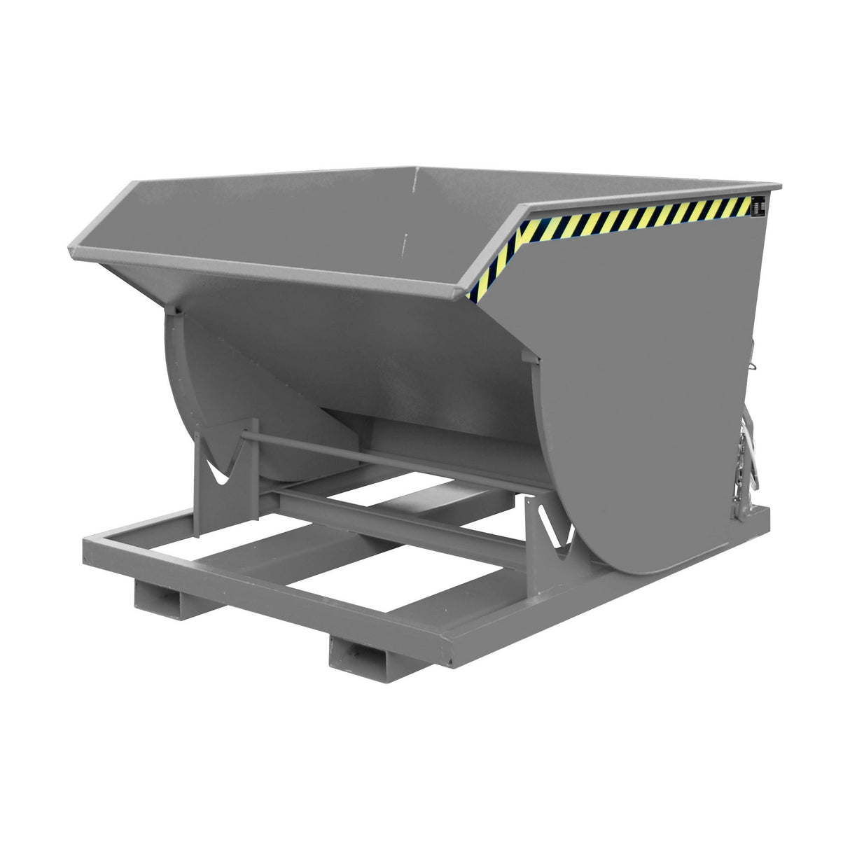 BAUER Südlohn Kippbehälter Typ BKM 150 RAL 7005 Mausgrau - Art.-Nr. 4460-05-0000-5