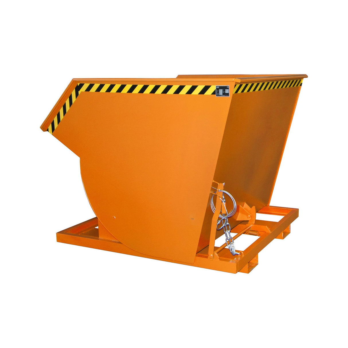 BAUER Südlohn Kippbehälter Typ BKM 200 RAL 2000 Gelborange - Art.-Nr. 4460-06-0000-1