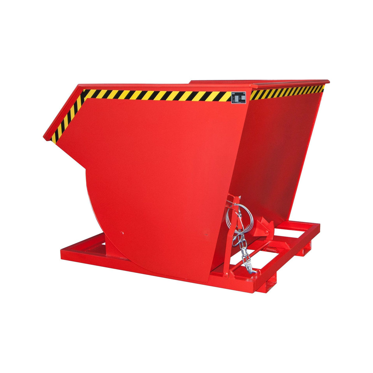 BAUER Südlohn Kippbehälter Typ BKM 200 RAL 3000 Feuerrot - Art.-Nr. 4460-06-0000-2