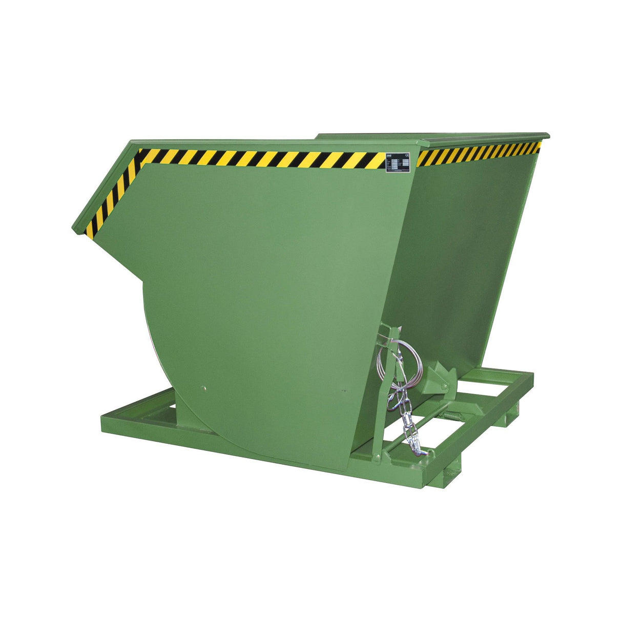 BAUER Südlohn Kippbehälter Typ BKM 200 RAL 6011 Resedagrün - Art.-Nr. 4460-06-0000-4