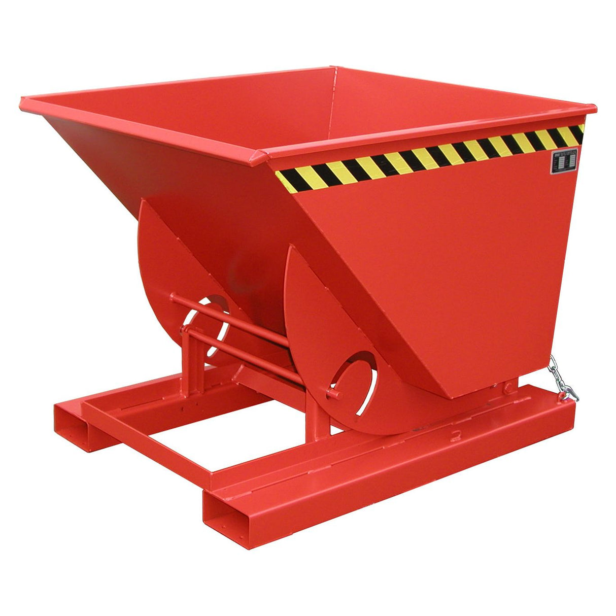 BAUER Südlohn Kippbehälter Typ AK 75 RAL 3000 Feuerrot - Art.-Nr. 4462-02-0000-2