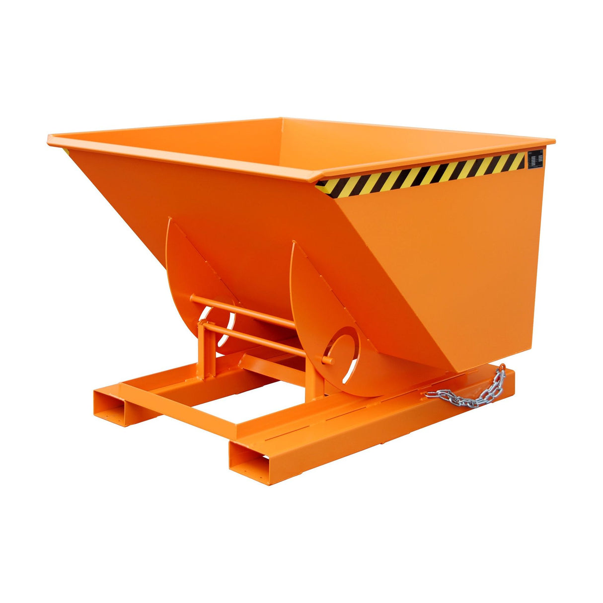 BAUER Südlohn Kippbehälter Typ AK 100 RAL 2000 Gelborange - Art.-Nr. 4462-03-0000-1