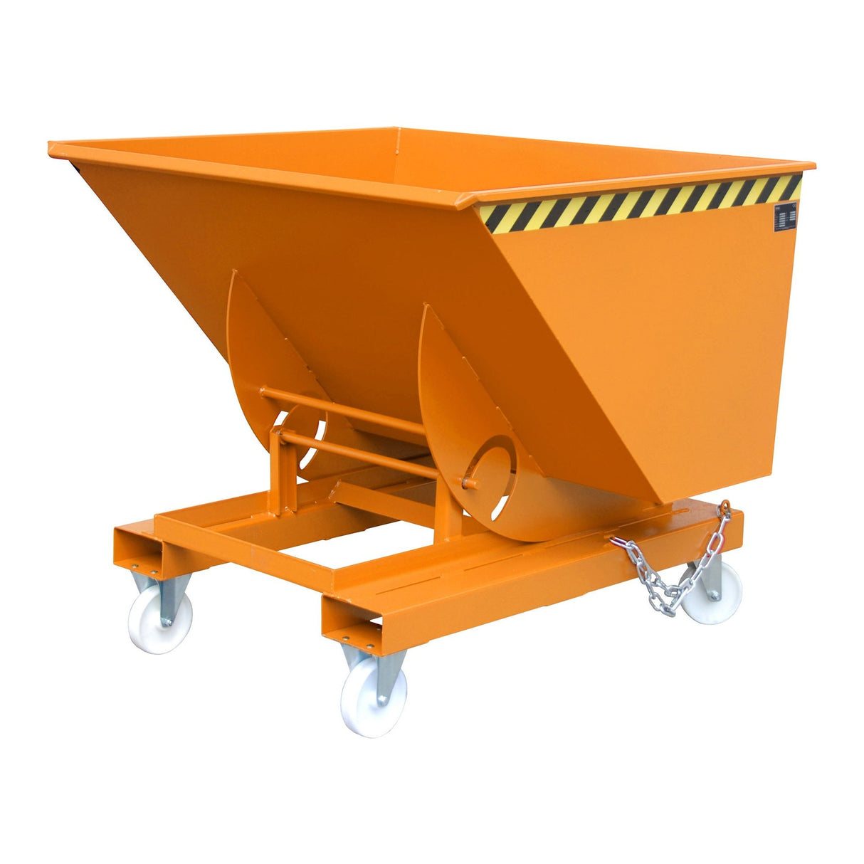 BAUER Südlohn Kippbehälter Typ AK 100 RAL 2000 Gelborange - Art.-Nr. 4462-03-0000-1