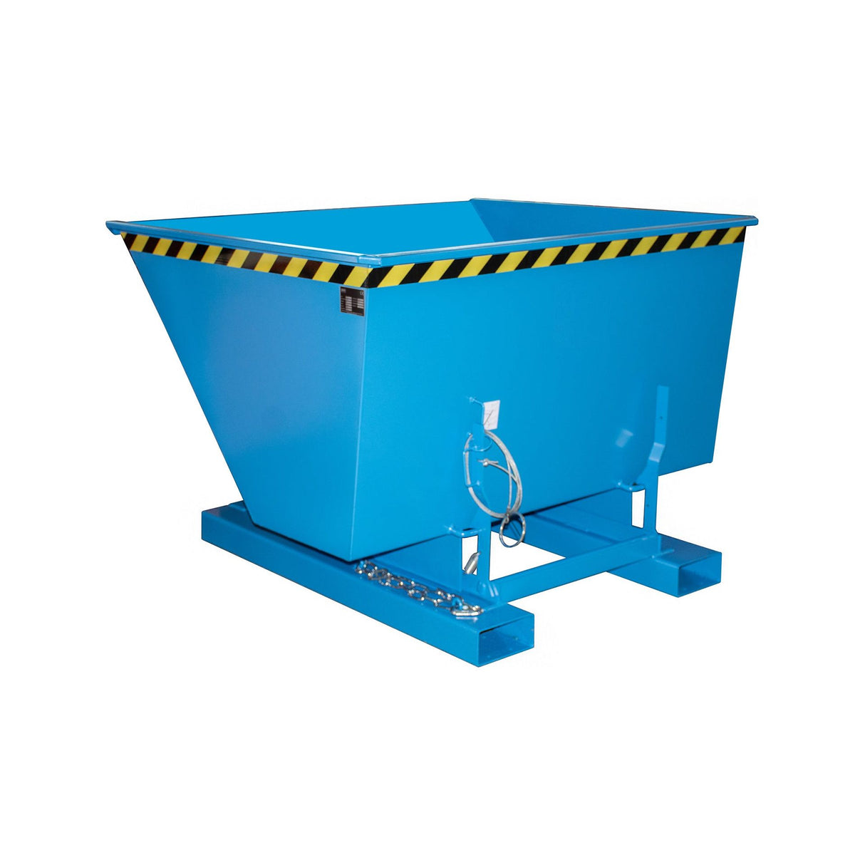 BAUER Südlohn Kippbehälter Typ AK 100 RAL 5012 Lichtblau - Art.-Nr. 4462-03-0000-3