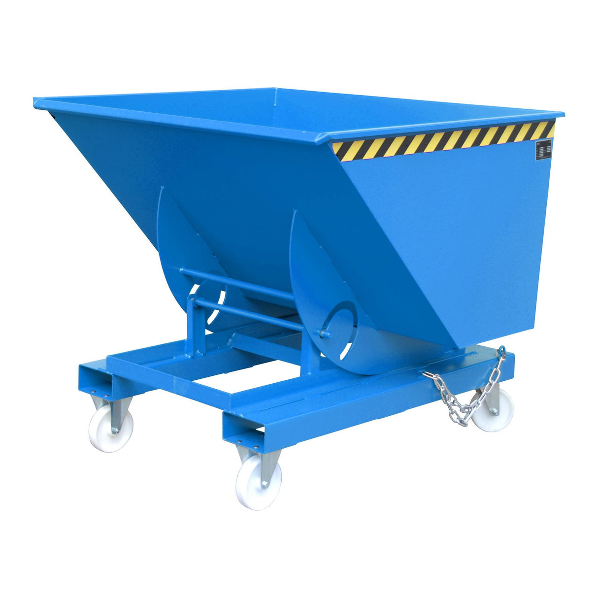 BAUER Südlohn Kippbehälter Typ AK 100 RAL 5012 Lichtblau - Art.-Nr. 4462-03-0000-3