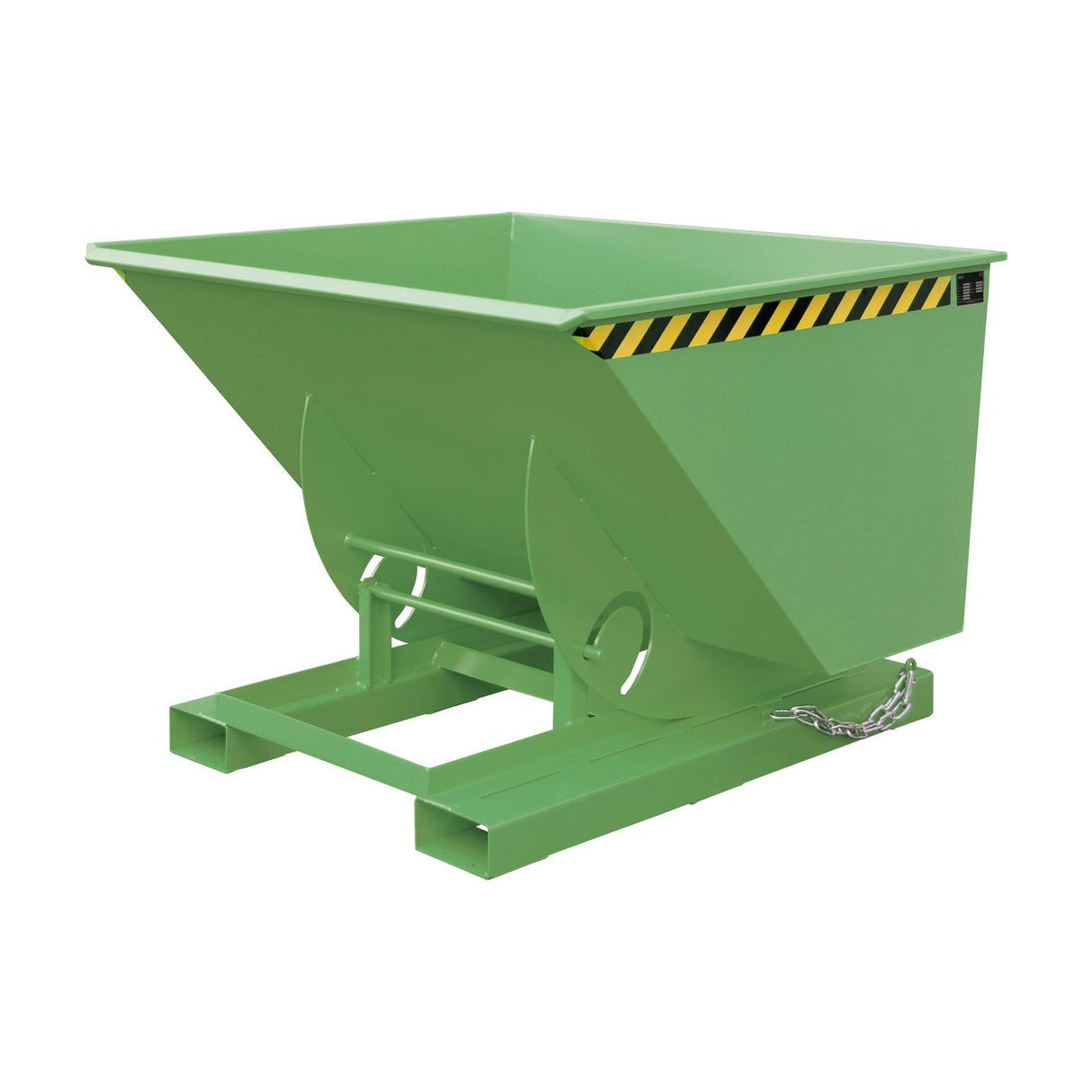 BAUER Südlohn Kippbehälter Typ AK 100 RAL 6011 Resedagrün - Art.-Nr. 4462-03-0000-4