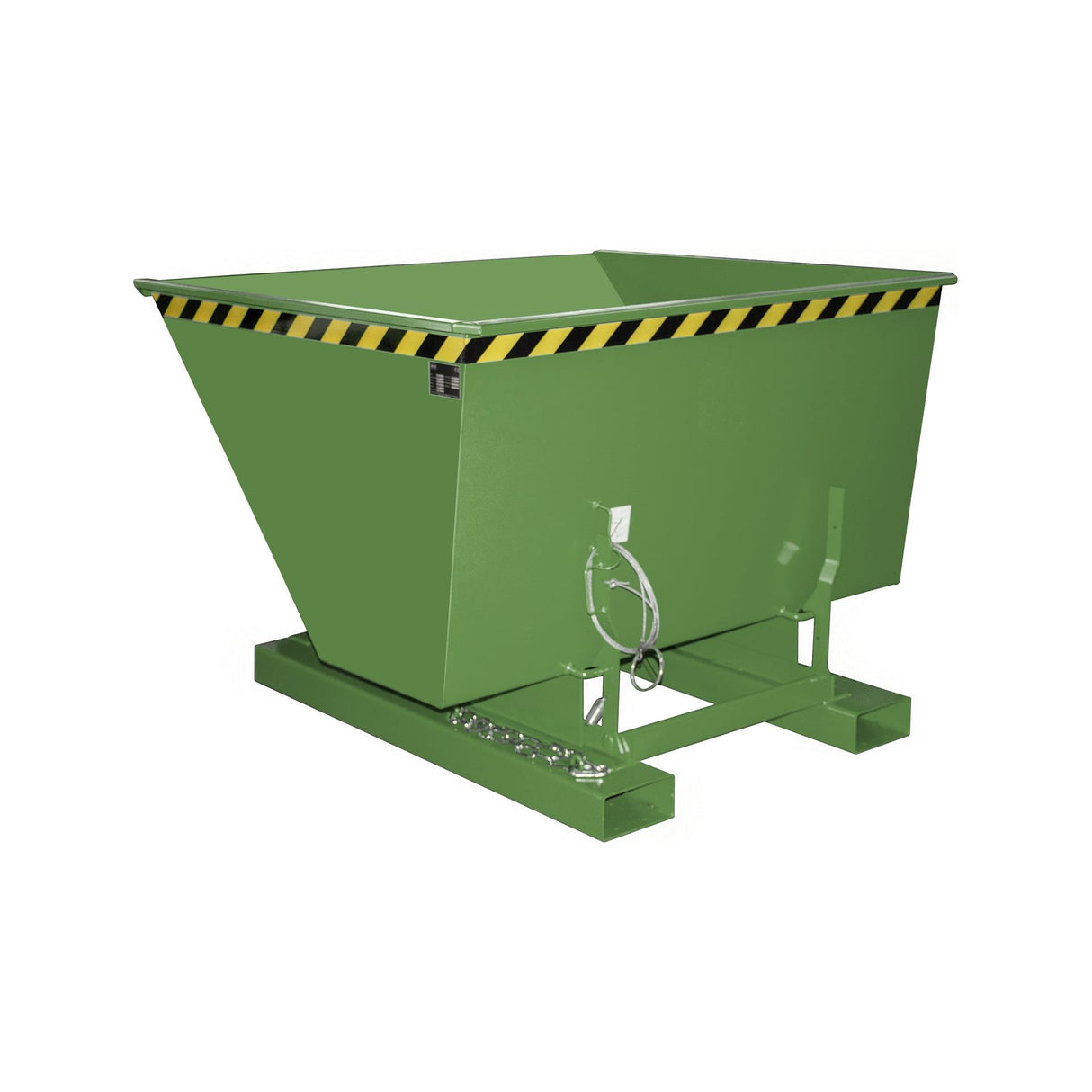 BAUER Südlohn Kippbehälter Typ AK 100 RAL 6011 Resedagrün - Art.-Nr. 4462-03-0000-4