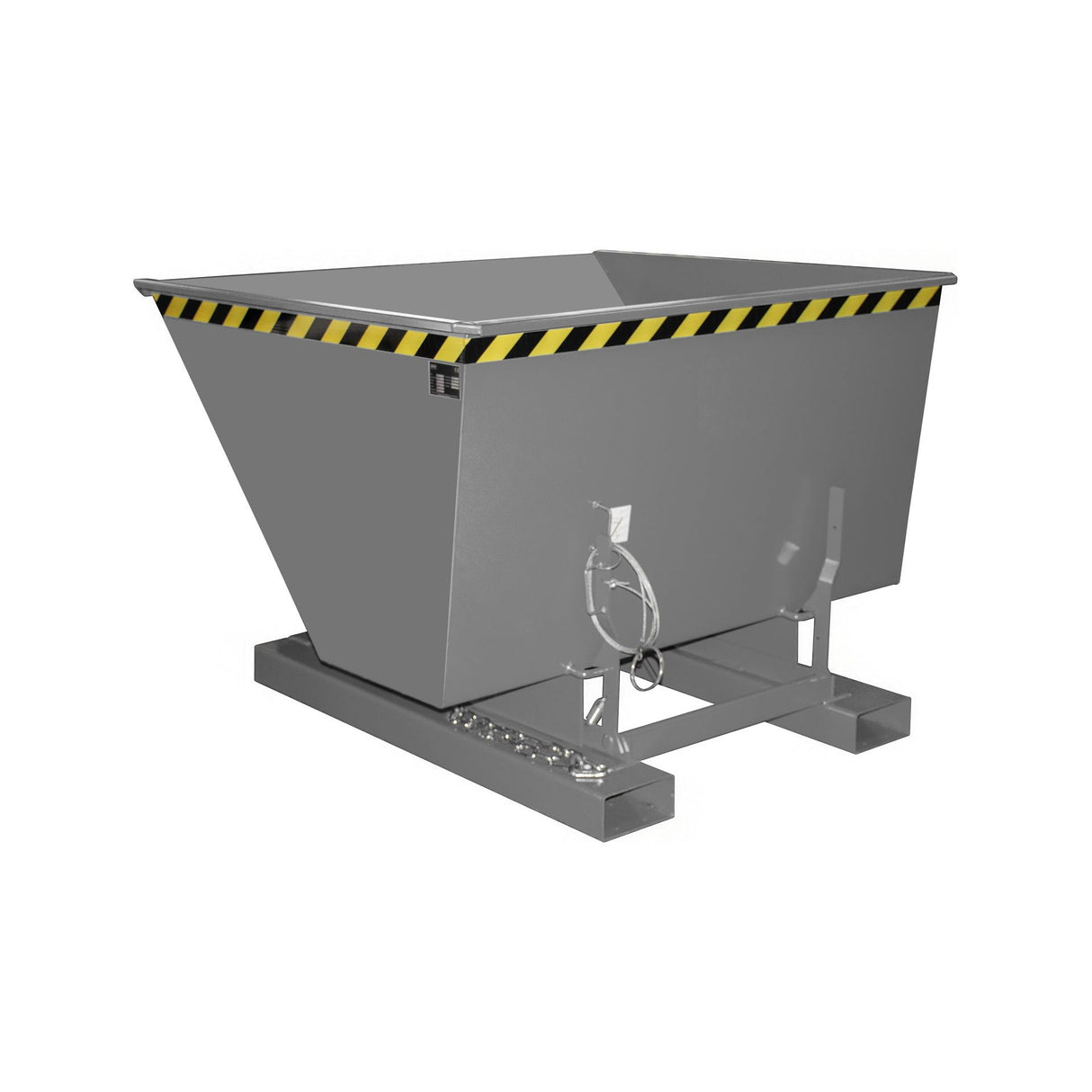 BAUER Südlohn Kippbehälter Typ AK 100 RAL 7005 Mausgrau - Art.-Nr. 4462-03-0000-5