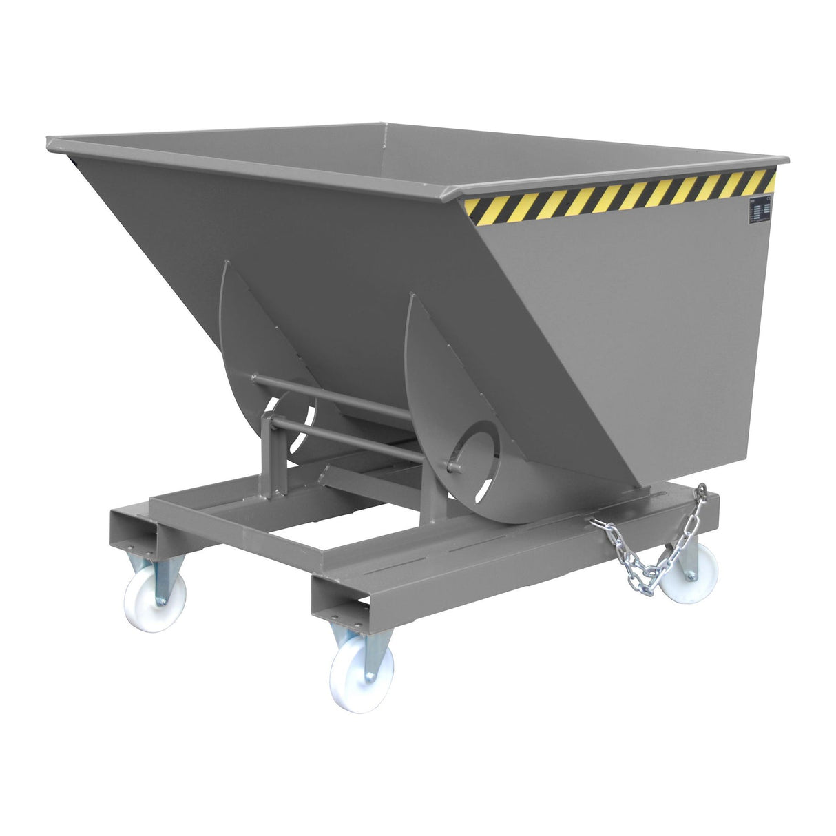 BAUER Südlohn Kippbehälter Typ AK 100 RAL 7005 Mausgrau - Art.-Nr. 4462-03-0000-5
