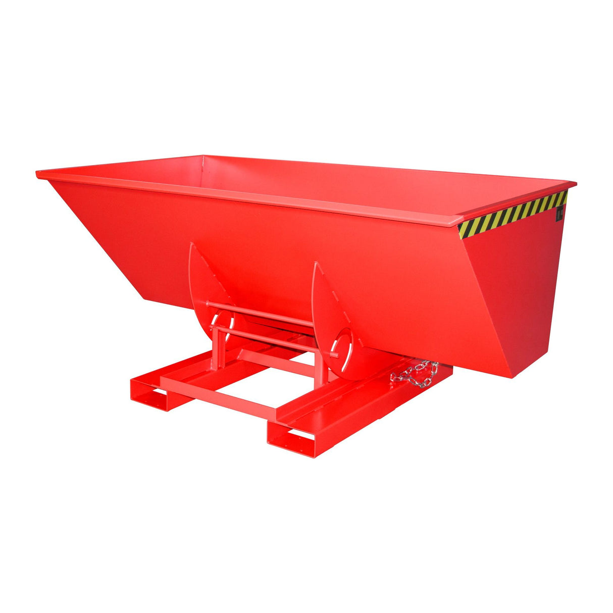 BAUER Südlohn Kippbehälter Typ AK 150 RAL 3000 Feuerrot - Art.-Nr. 4462-04-0000-2