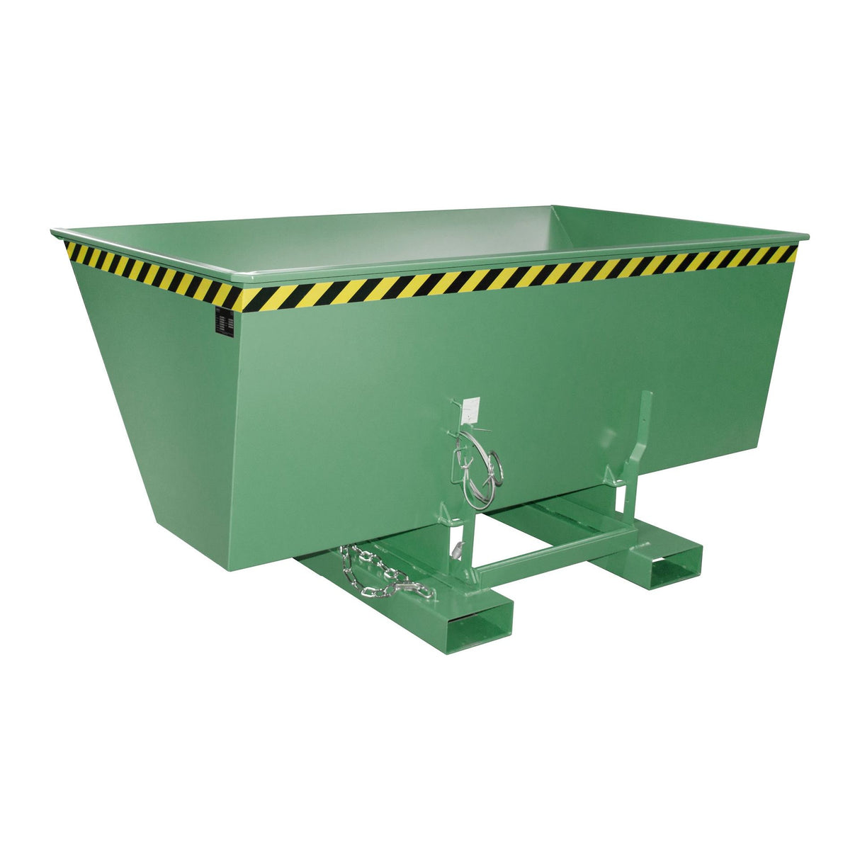 BAUER Südlohn Kippbehälter Typ AK 150 RAL 6011 Resedagrün - Art.-Nr. 4462-04-0000-4