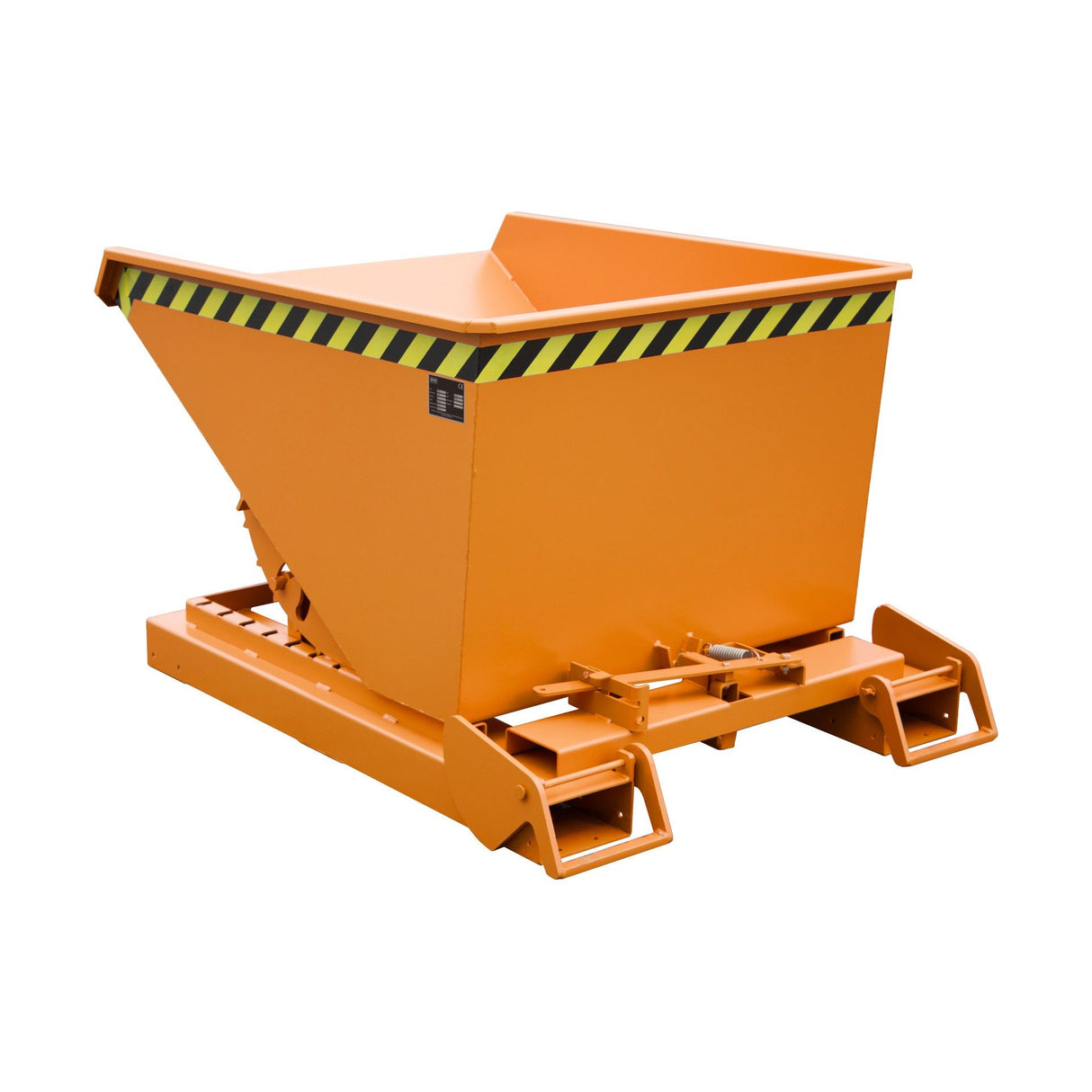 BAUER Südlohn Automatischer Kippbehälter Kippbehälter Typ 4A 600 RAL 2000 Gelborange - Art.-Nr. 4462-42-0000-1