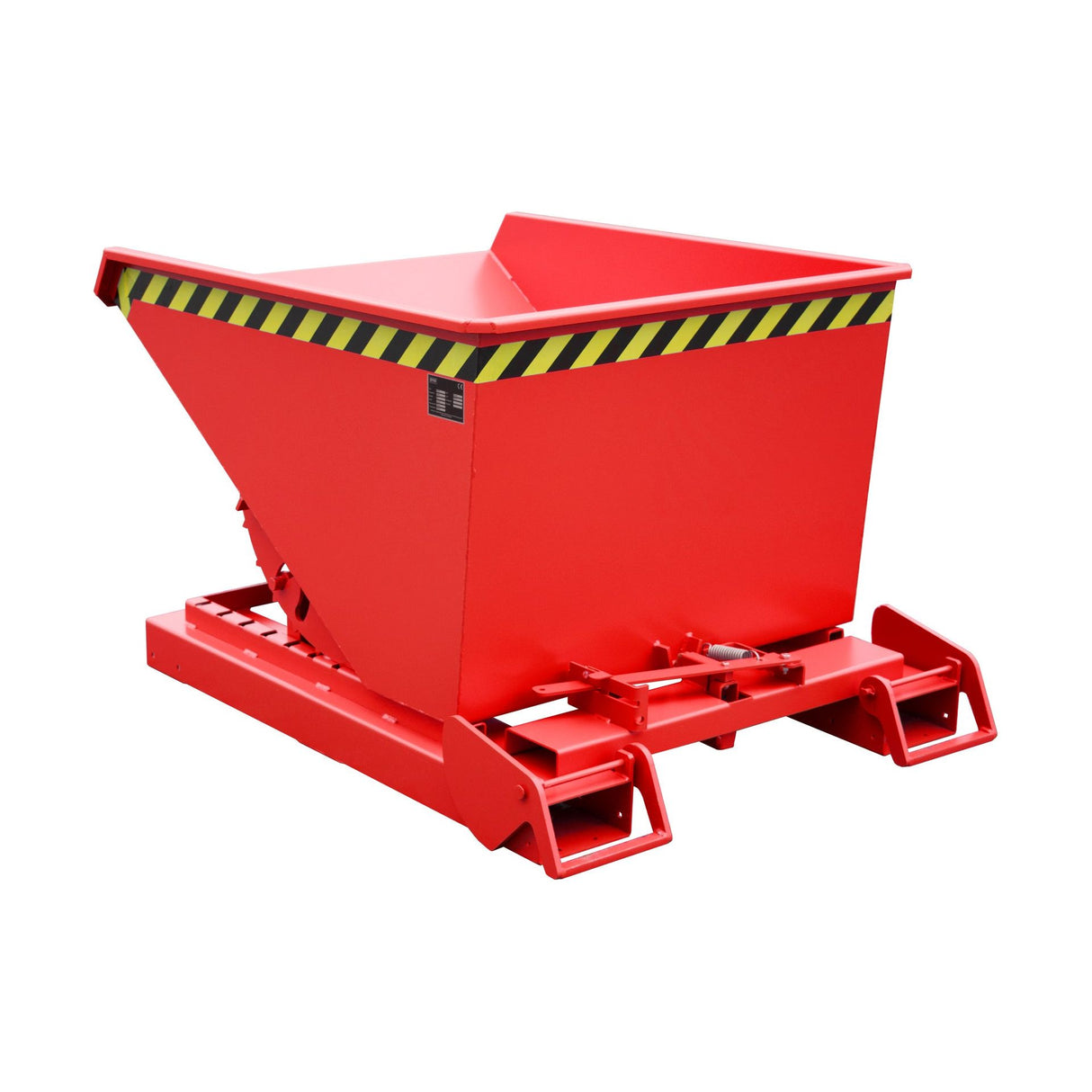 BAUER Südlohn Automatischer Kippbehälter Kippbehälter Typ 4A 600 RAL 3000 Feuerrot - Art.-Nr. 4462-42-0000-2