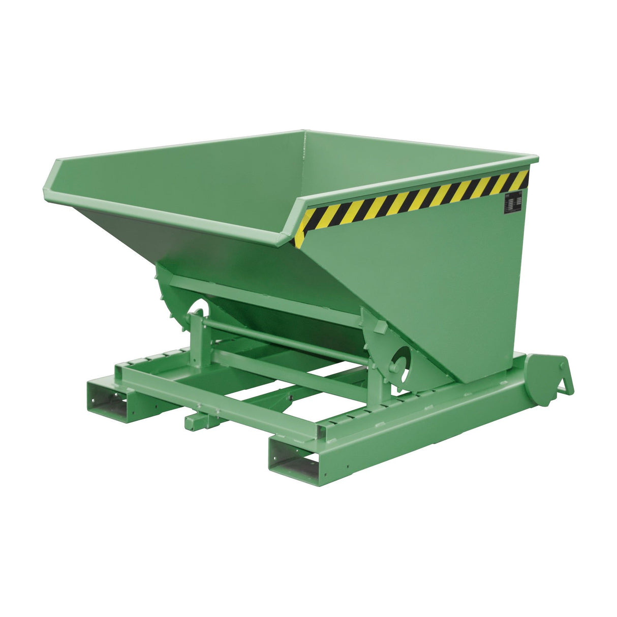 BAUER Südlohn Automatischer Kippbehälter Kippbehälter Typ 4A 600 RAL 6011 Resedagrün - Art.-Nr. 4462-42-0000-4