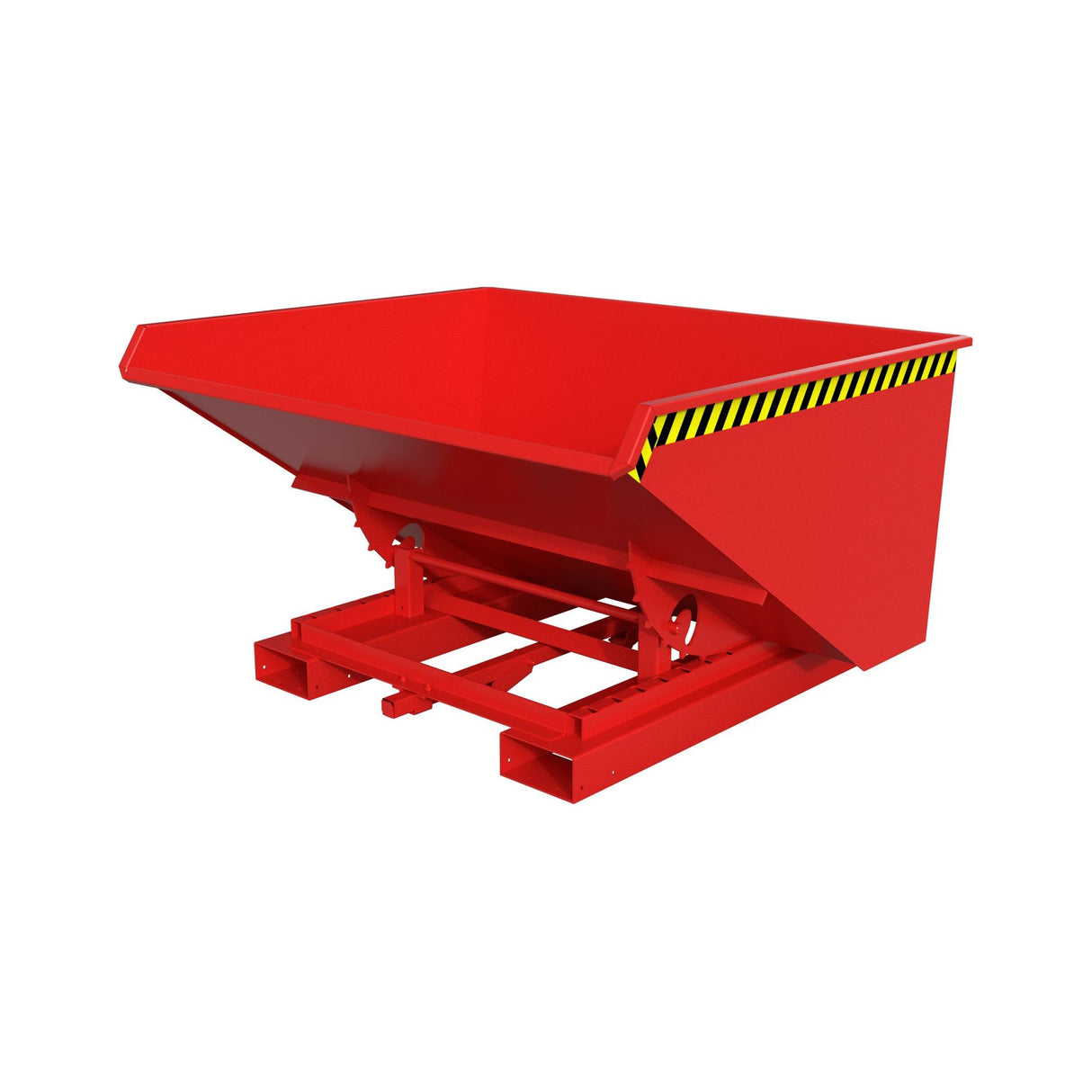 BAUER Südlohn Automatischer Kippbehälter Kippbehälter Typ 4A 900 RAL 3000 Feuerrot - Art.-Nr. 4462-43-0000-2