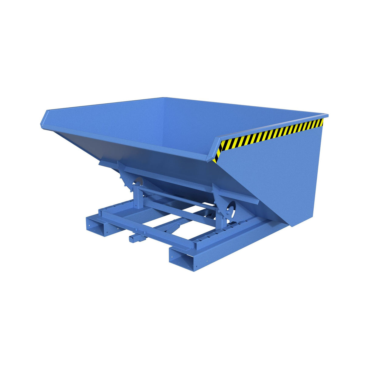 BAUER Südlohn Automatischer Kippbehälter Kippbehälter Typ 4A 900 RAL 5012 Lichtblau - Art.-Nr. 4462-43-0000-3