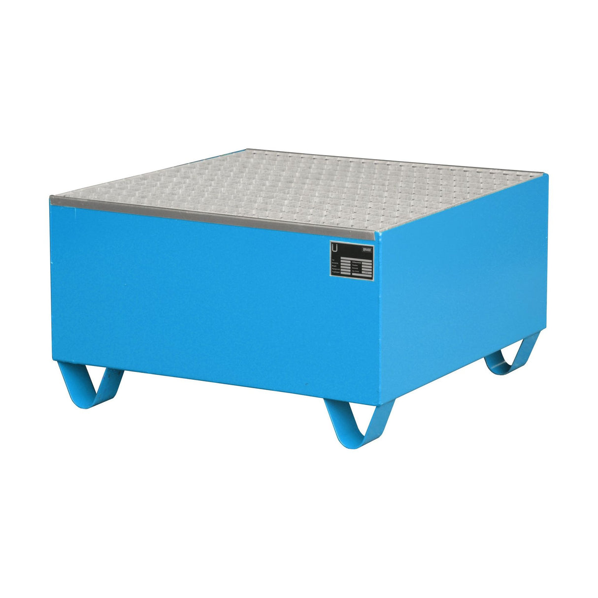 BAUER Südlohn Auffangwanne 2000 Typ 2002 / 2003 RAL 5012 Lichtblau - Art.-Nr. 4471-01-0000-3