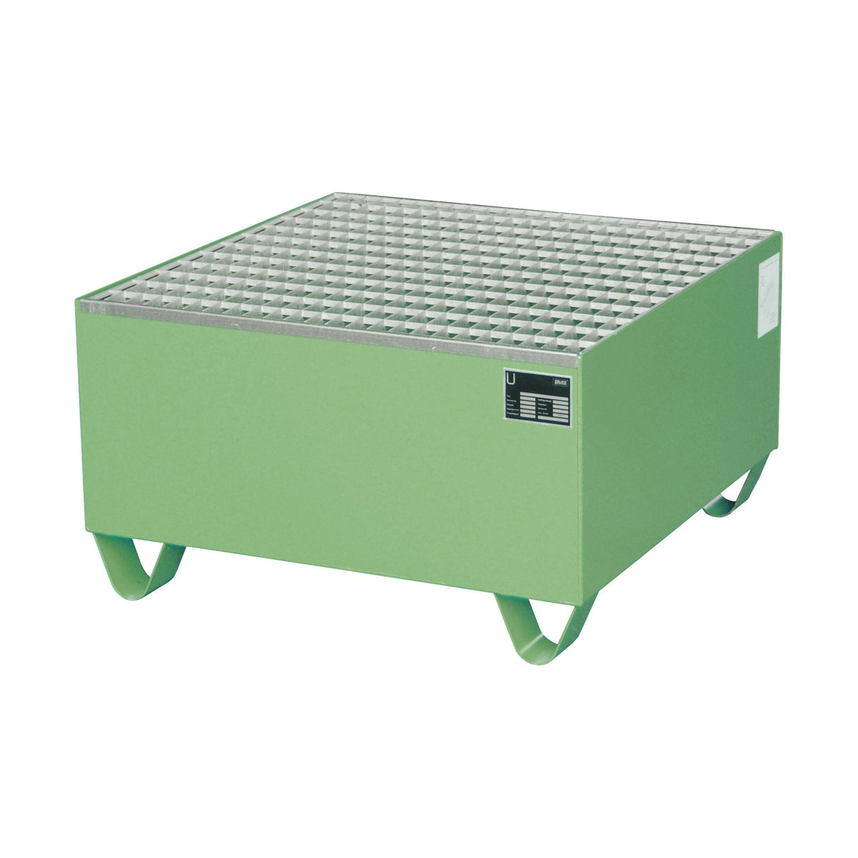 BAUER Südlohn Auffangwanne 2000 Typ 2002 / 2003 RAL 6011 Resedagrün - Art.-Nr. 4471-01-0000-4