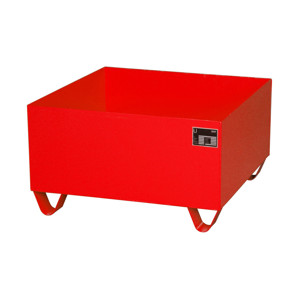 BAUER Südlohn Auffangwanne 2000 Typ 2000 / 2001 RAL 3000 Feuerrot - Art.-Nr. 4471-02-0000-2