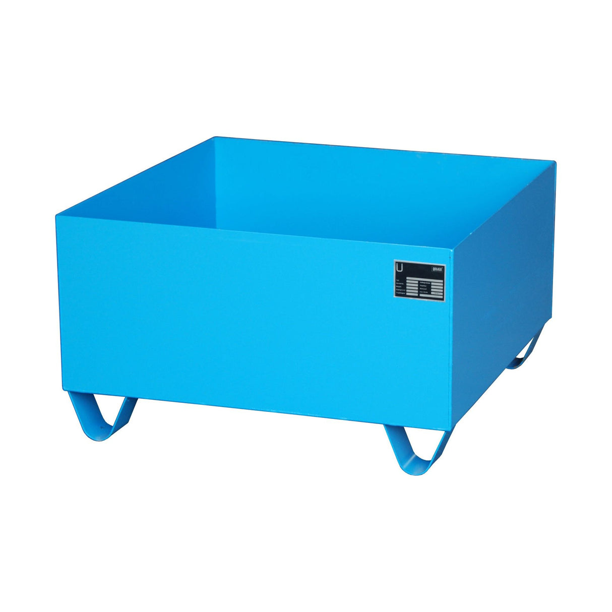 BAUER Südlohn Auffangwanne 2000 Typ 2000 / 2001 RAL 5012 Lichtblau - Art.-Nr. 4471-02-0000-3