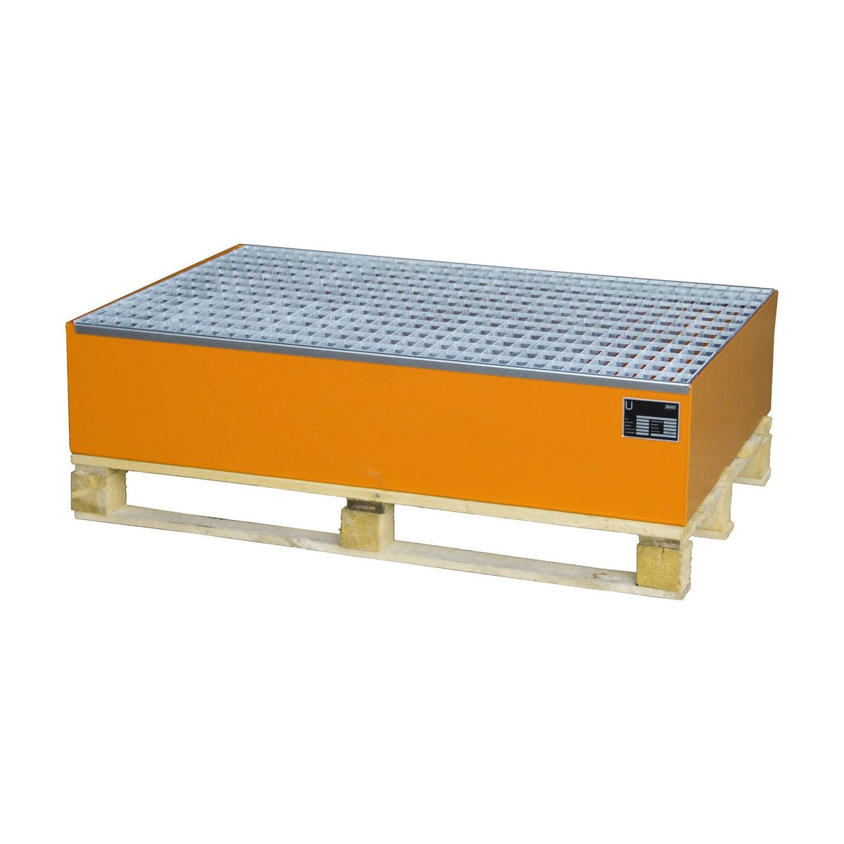 BAUER Südlohn Auffangwanne 2000 Typ 2010 / 2011 RAL 2000 Gelborange - Art.-Nr. 4471-09-0000-1