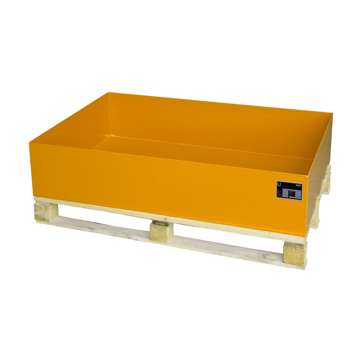 BAUER Südlohn Auffangwanne 2000 Typ 2008 / 2009 RAL 2000 Gelborange - Art.-Nr. 4471-10-0000-1