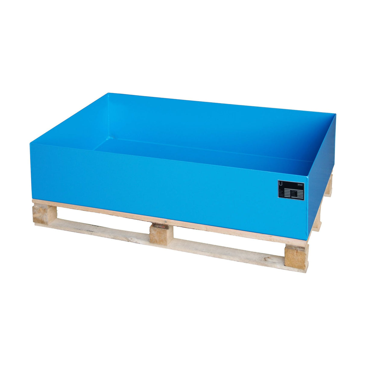 BAUER Südlohn Auffangwanne 2000 Typ 2008 / 2009 RAL 5012 Lichtblau - Art.-Nr. 4471-10-0000-3