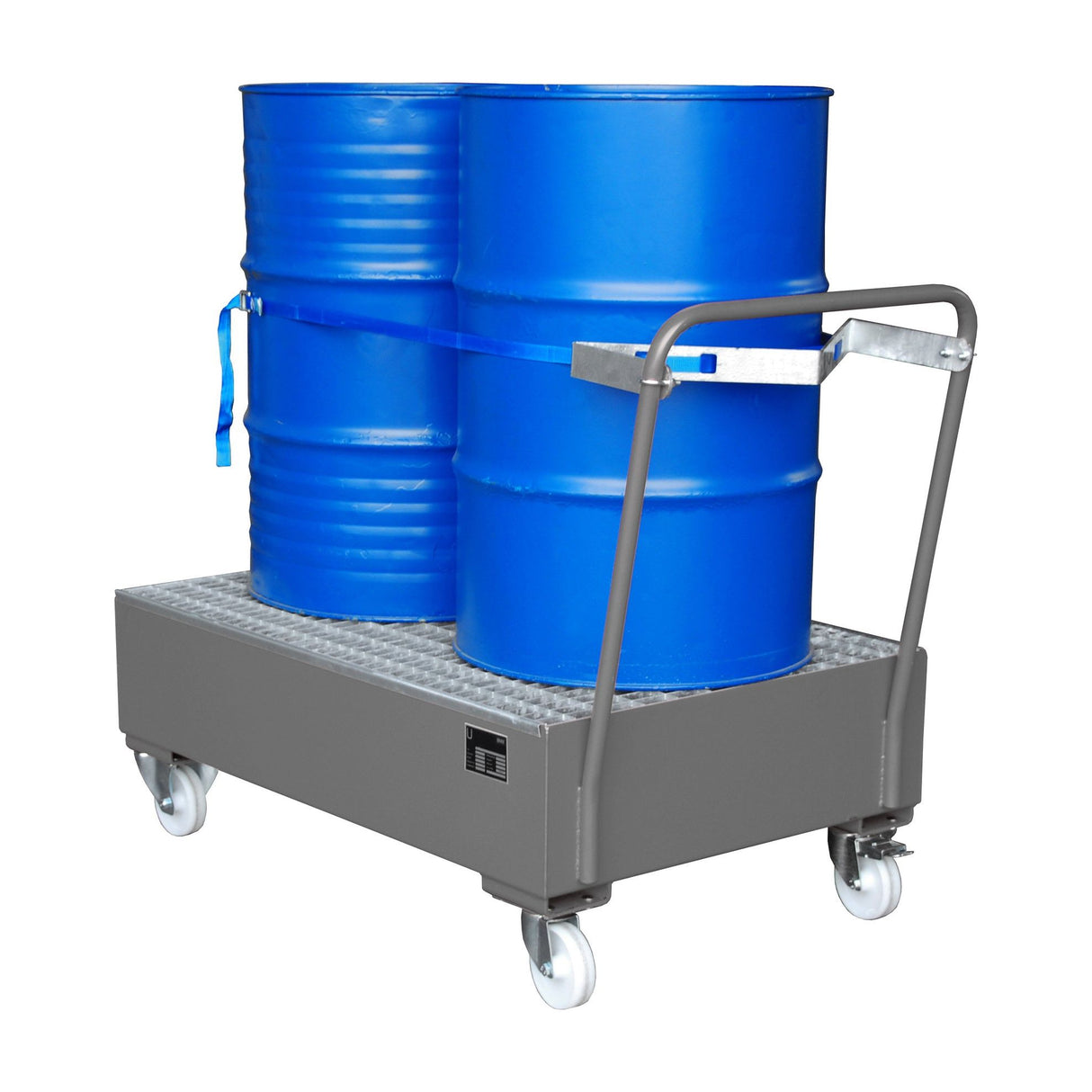 BAUER Südlohn Fahrbare Auffangwanne 2000 Typ 2020 / 2021 RAL 7005 Mausgrau - Art.-Nr. 4471-11-0000-5