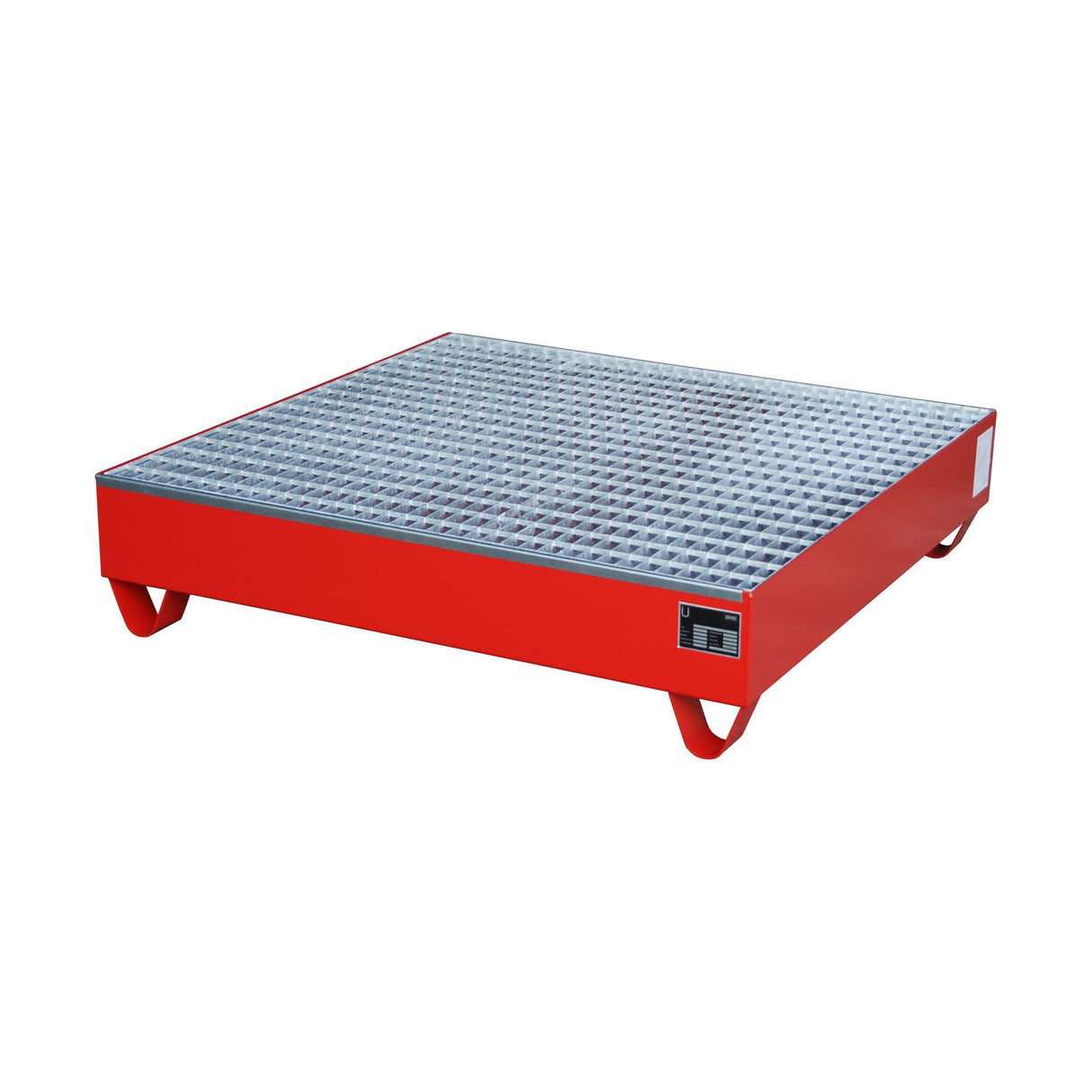 BAUER Südlohn Auffangwanne 2000 Typ 2032 / 2033 RAL 3000 Feuerrot - Art.-Nr. 4471-14-0000-2