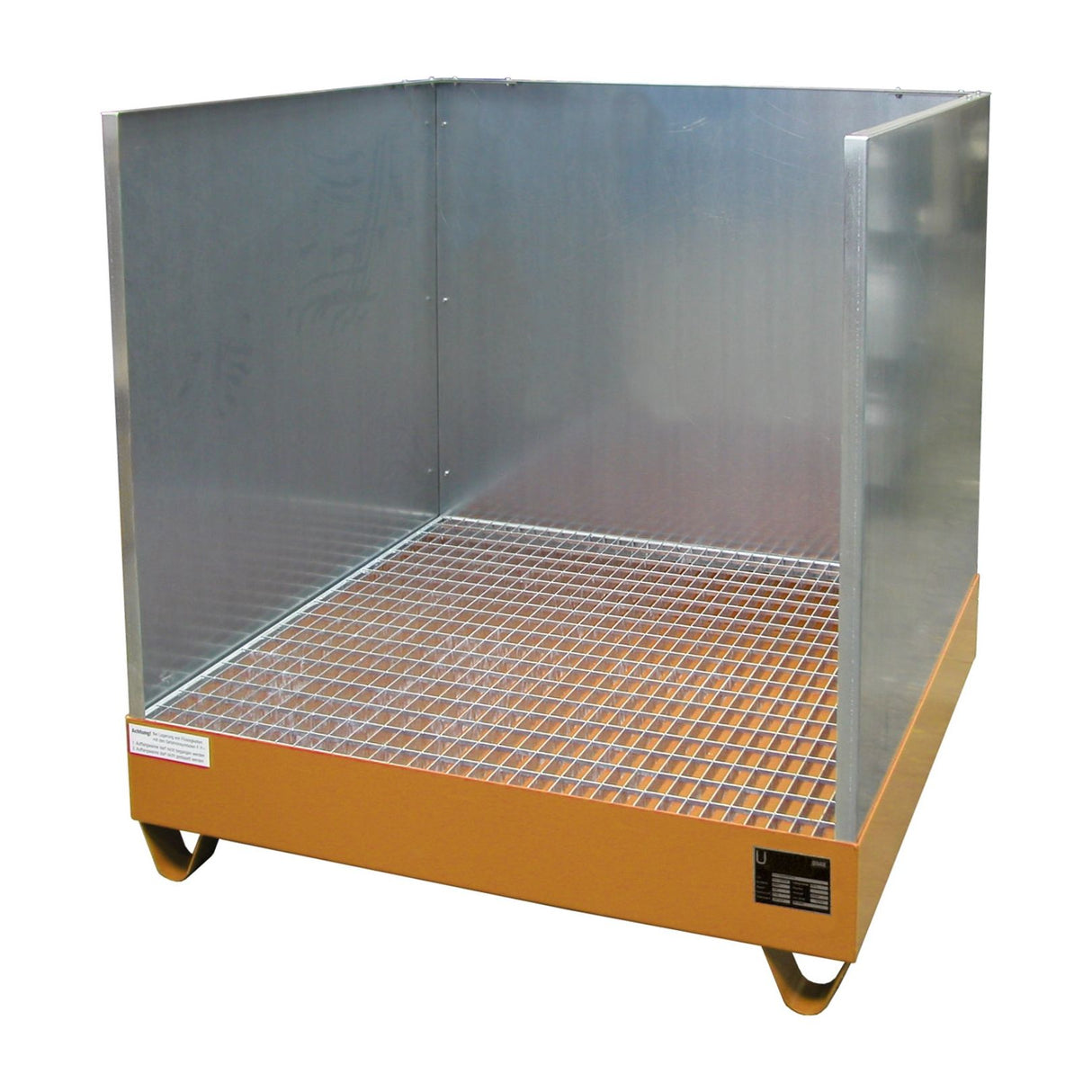 BAUER Südlohn Auffangwanne 2000 Typ 2032/SW / 2033/SW RAL 2000 Gelborange - Art.-Nr. 4471-14-2000-1