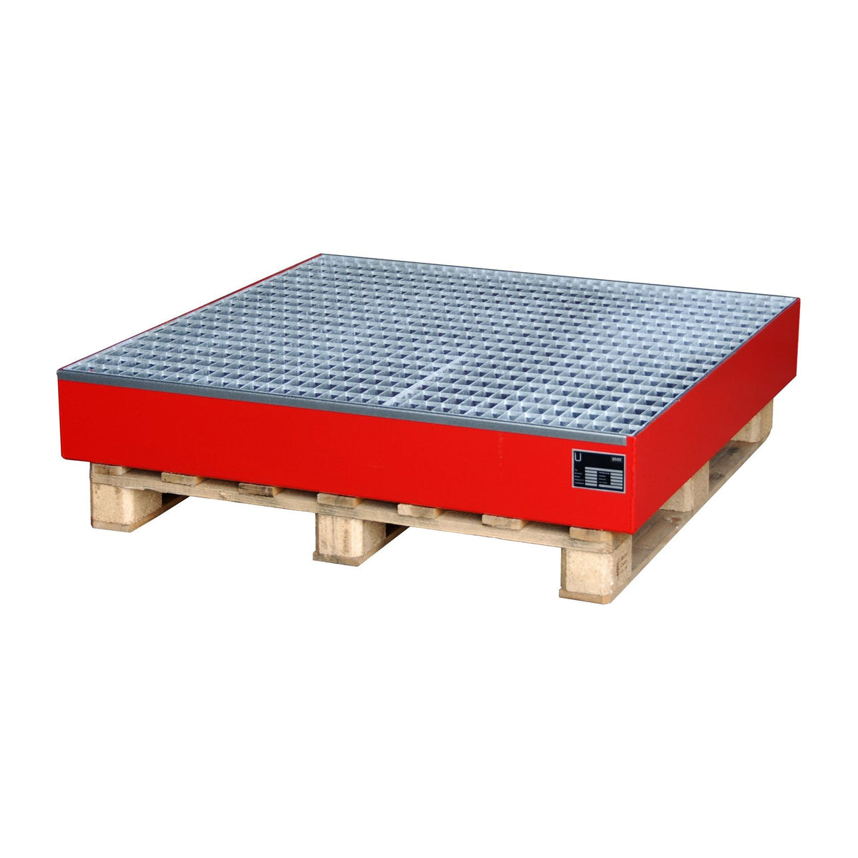 BAUER Südlohn Auffangwanne 2000 Typ 2028 / 2029 RAL 3000 Feuerrot - Art.-Nr. 4471-16-0000-2