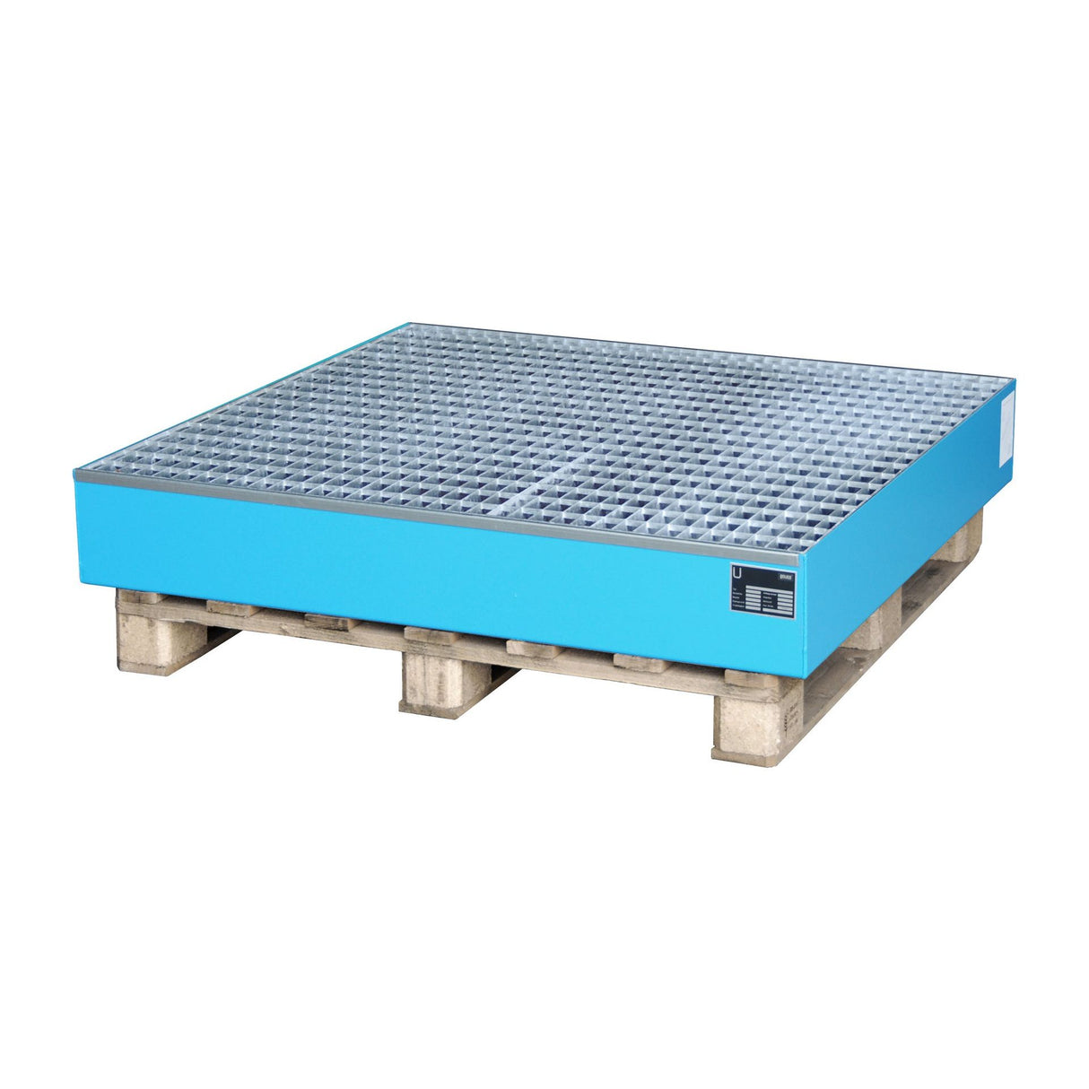 BAUER Südlohn Auffangwanne 2000 Typ 2028 / 2029 RAL 5012 Lichtblau - Art.-Nr. 4471-16-0000-3