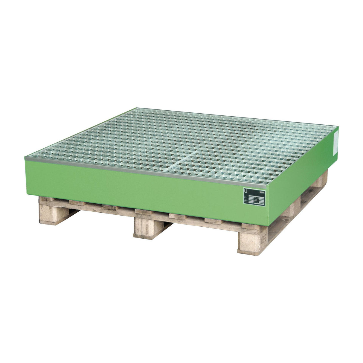 BAUER Südlohn Auffangwanne 2000 Typ 2028 / 2029 RAL 6011 Resedagrün - Art.-Nr. 4471-16-0000-4