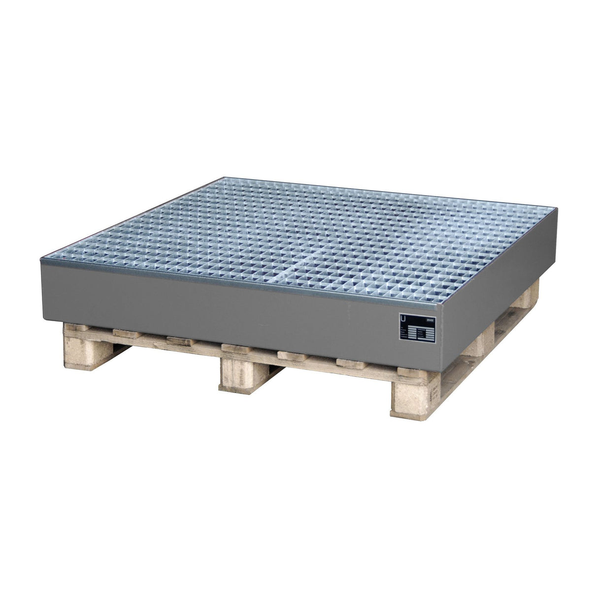 BAUER Südlohn Auffangwanne 2000 Typ 2028 / 2029 RAL 7005 Mausgrau - Art.-Nr. 4471-16-0000-5