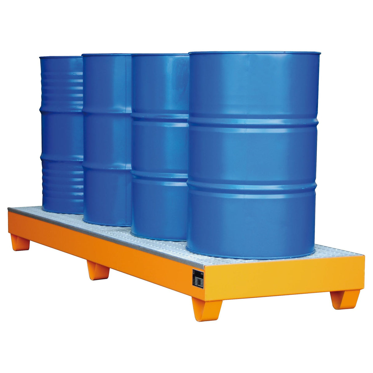 BAUER Südlohn Auffangwanne 2000 Typ 2042 / 2043 RAL 2000 Gelborange - Art.-Nr. 4471-18-0000-1